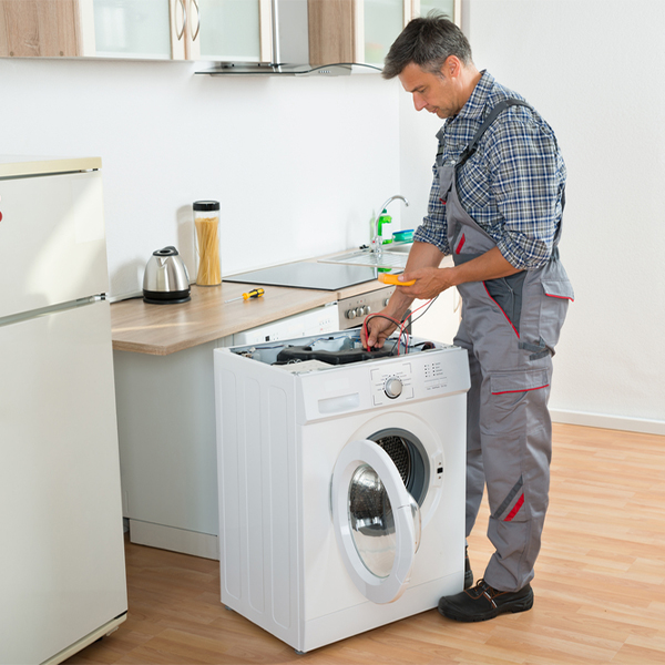 can you walk me through the steps of troubleshooting my washer issue in Vermilion County